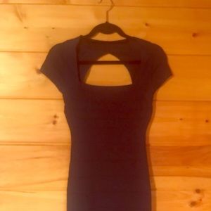 Navy Blue Marciano Bandage Dress